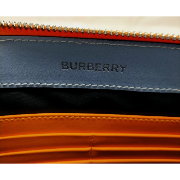 Burberry Clutch Bag Multi Color Leather - Picture 8 of 9